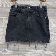 Denim Skirt Frayed 8