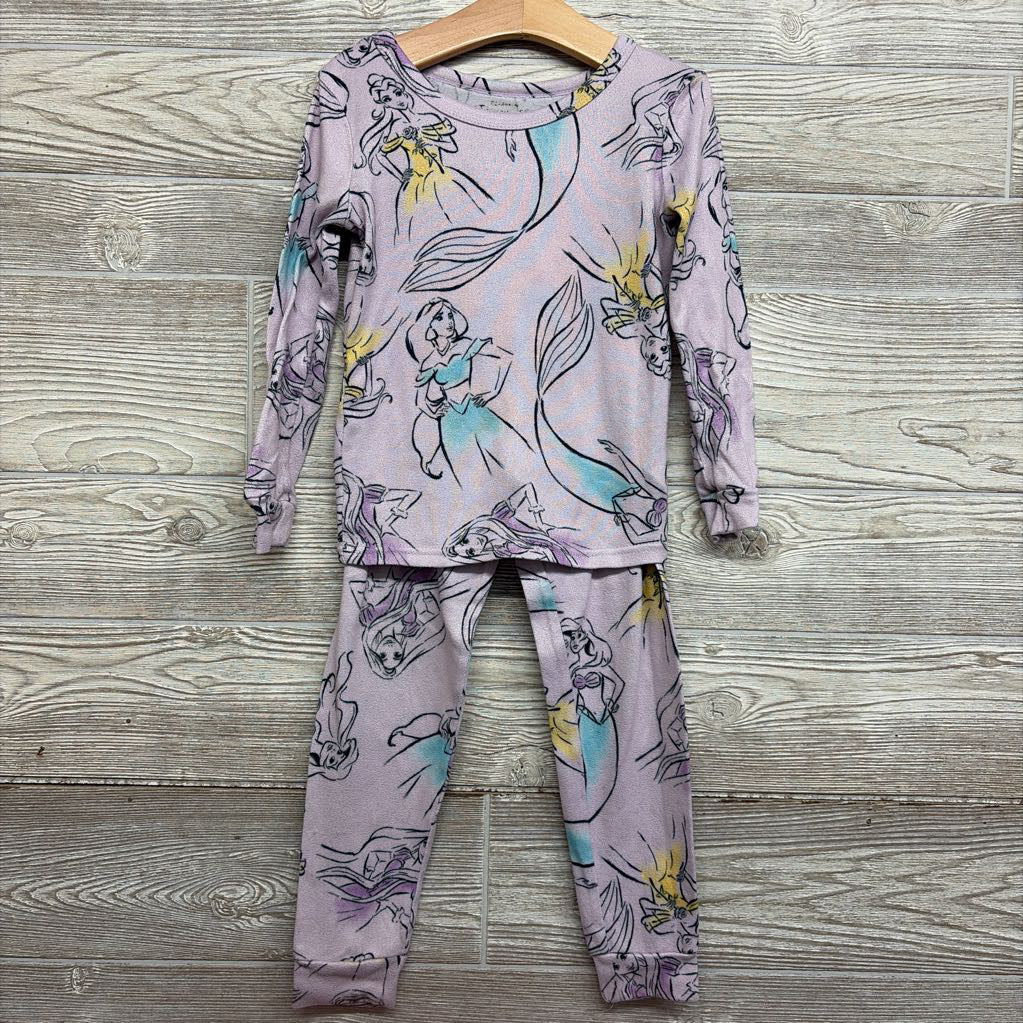 2 Pc LS PJs Princesses 8