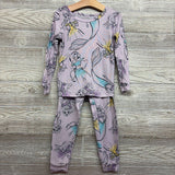2 Pc LS PJs Princesses 8