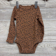 LS Ribbed Bodysuit & Leggings Animal Print NB