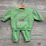 Crewneck Cherry Sweet & Jogger Sweatpants 0-3M