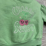Crewneck Cherry Sweet & Jogger Sweatpants 0-3M