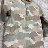 LS Camo Henley Shirt & Pants 18M