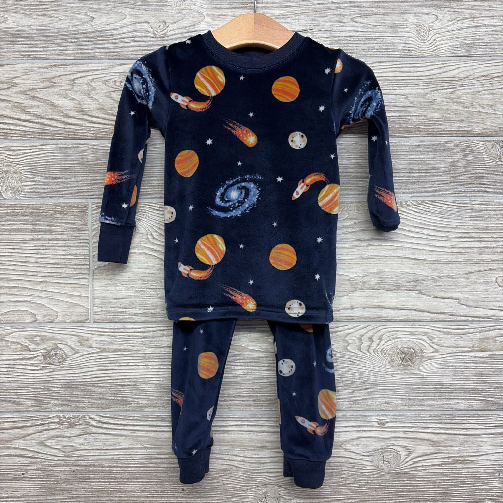 2 Pc LS Cozy PJs Planets 18M
