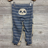 Nw/oT LS Bodysuit Pandas & 2 Pk Pants Pandas Stripes 18M