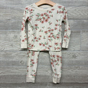 2 Pc LS PJs Flowers 3T