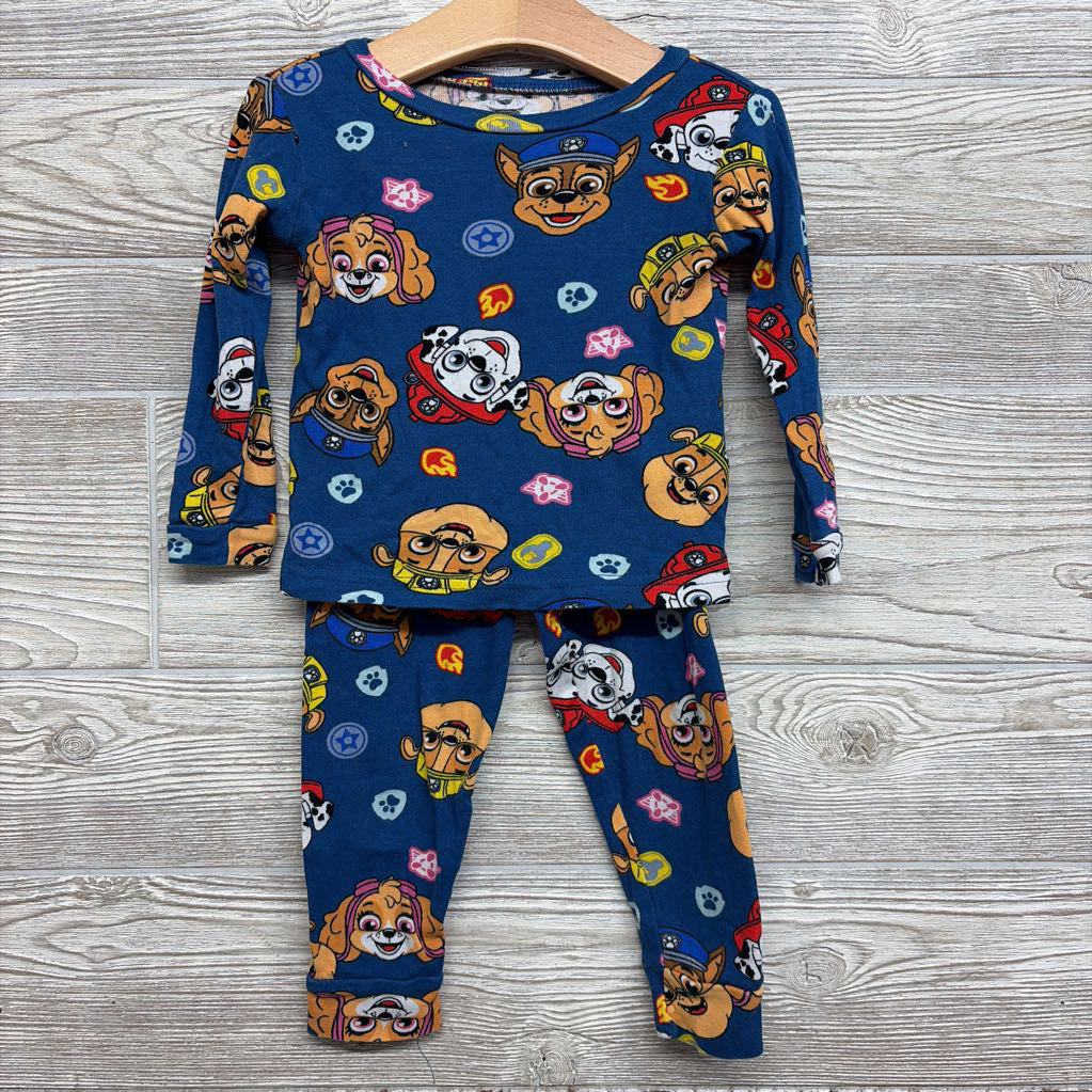 2 Pc LS PJs Paw Patrol 3T