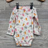LS Bodysuit Elephants Pigs Tigers & Leggings Stripes Preemie