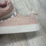 Slip On Shoes Quilted Side Butterflies 7c