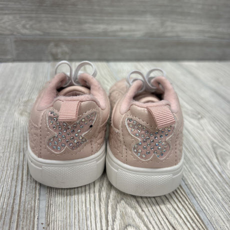 Slip On Shoes Quilted Side Butterflies 7c