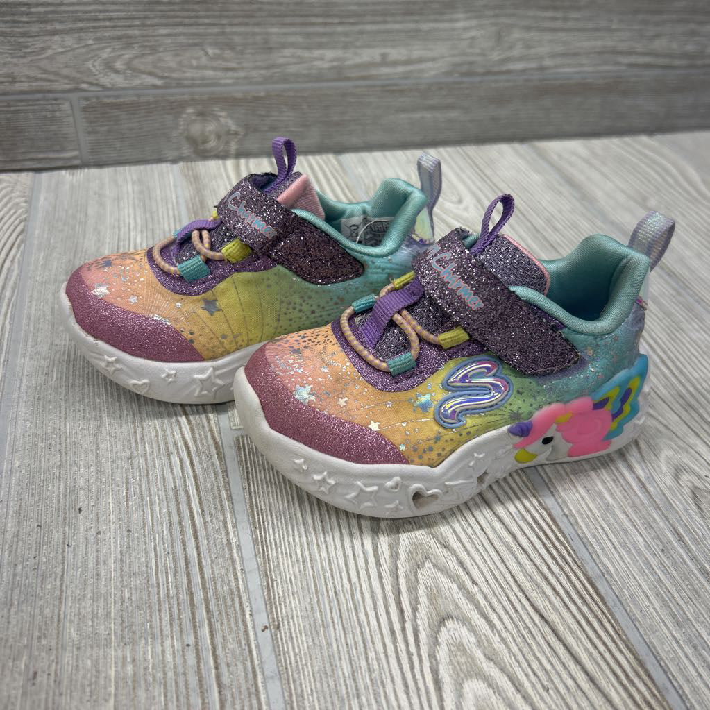 Unicorn Charmer Light Up Shoes 5c