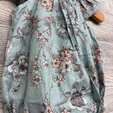 NEW Flutter Sleeve Romper Flowers 9-12M