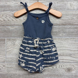 Ribbed Tank Romper 12M