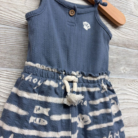 Ribbed Tank Romper 12M