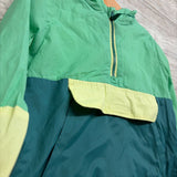 1/4 Zip Windbreaker Jacket W/ Hood 18M