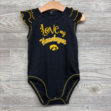Flutter Sleeve Bodysuit Love My Hawkeyes 24M