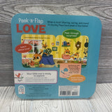Peek-A-Flap Love Board Book