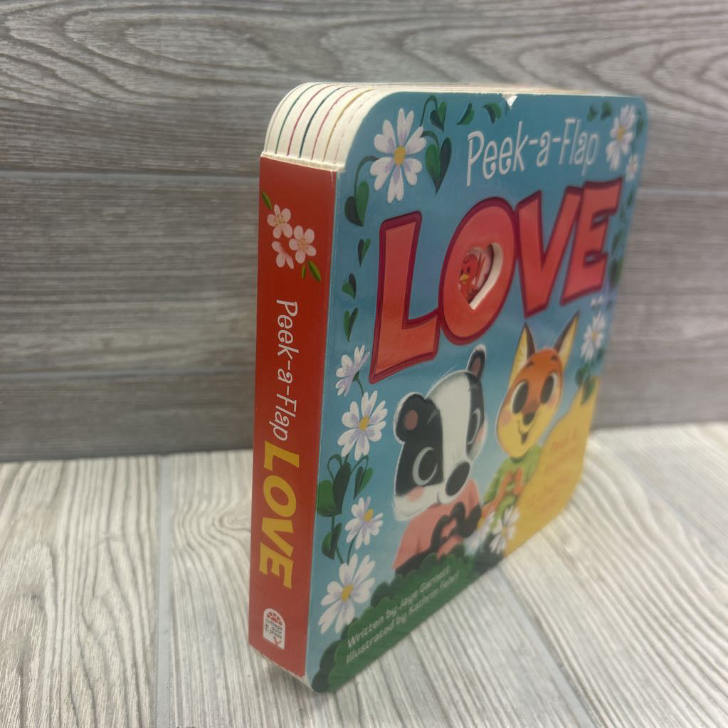 Peek-A-Flap Love Board Book