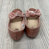 Glitter Flats Velour Bow 7c
