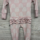 Bamboo Sleeper Rainbows Ruffle 3-6M