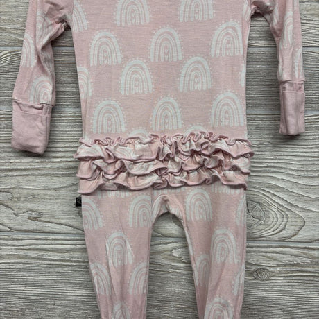 Bamboo Sleeper Rainbows Ruffle 3-6M