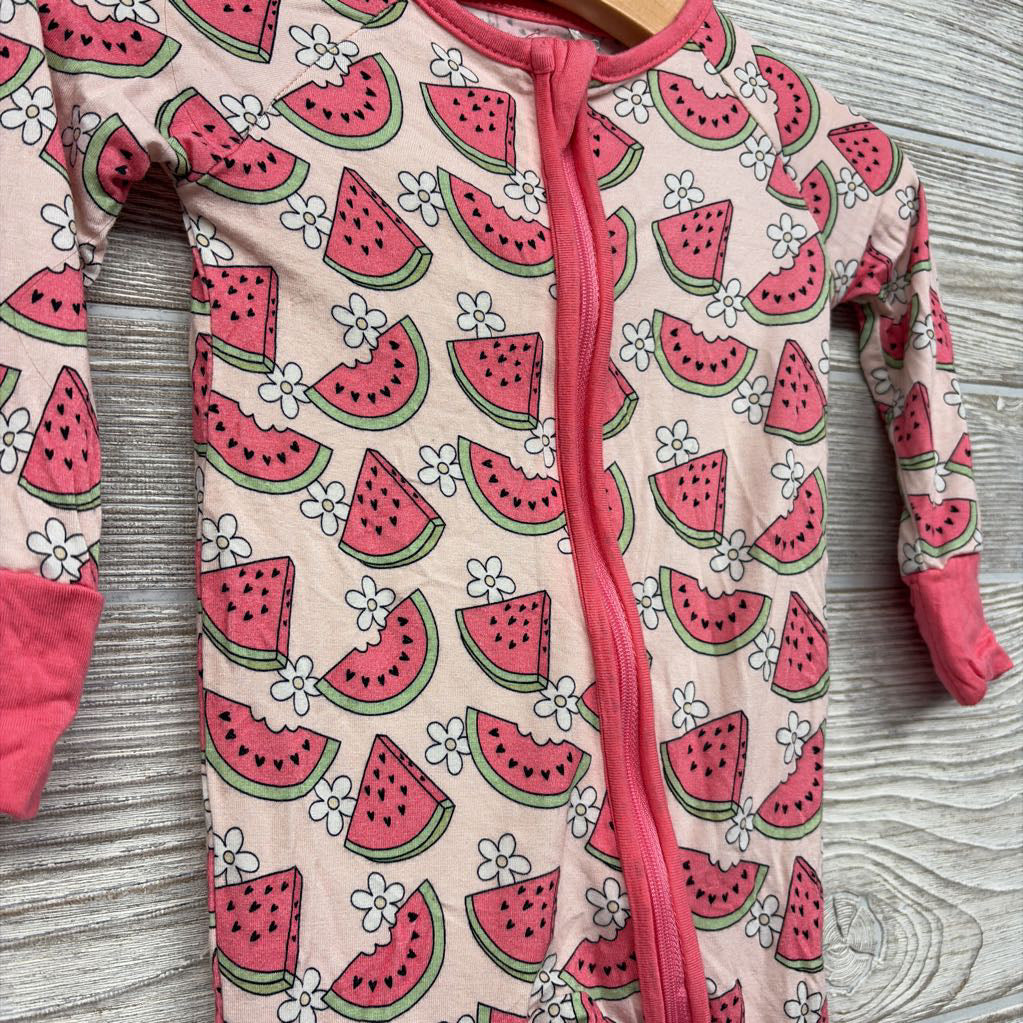 Bamboo Sleeper Watermelons Flowers 3-6M