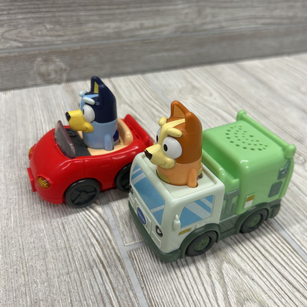 2 Pk Bluey Sound Car