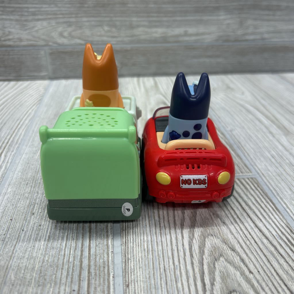 2 Pk Bluey Sound Car