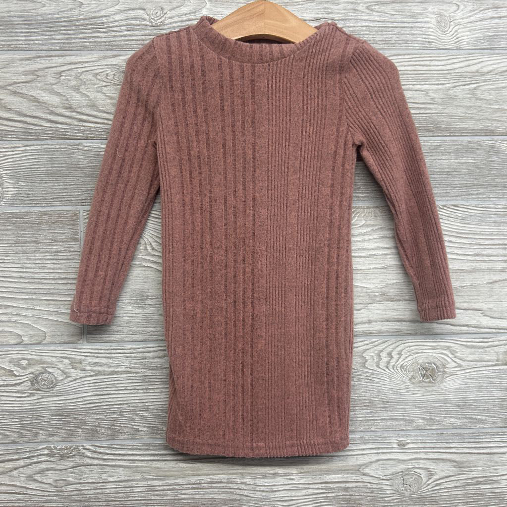 LS Ribbed Dress 18-24M