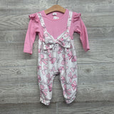 LS Outfit Bows 9-12M