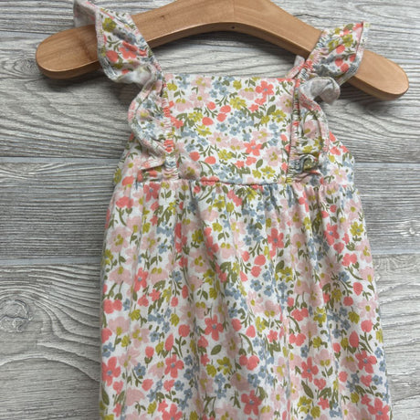 Flutter Strap Outfit Flowers 12M