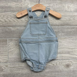 Denim Bubble Romper 12M