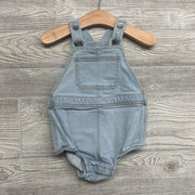 Denim Bubble Romper 12M