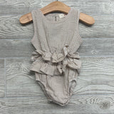 Tank Seersucker Roper Ruffle 9-12M
