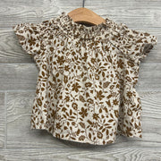 Smocked Shirt Flowers 18-24M