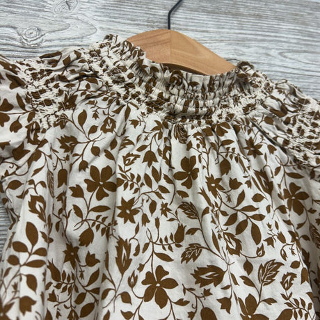 Smocked Shirt Flowers 18-24M