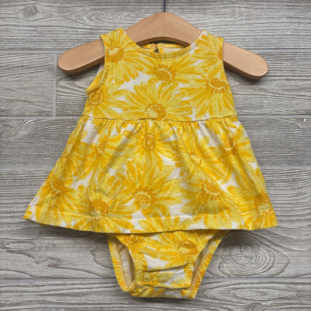 Tank Sunsuit Flowers 9M