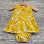 Tank Sunsuit Flowers 9M