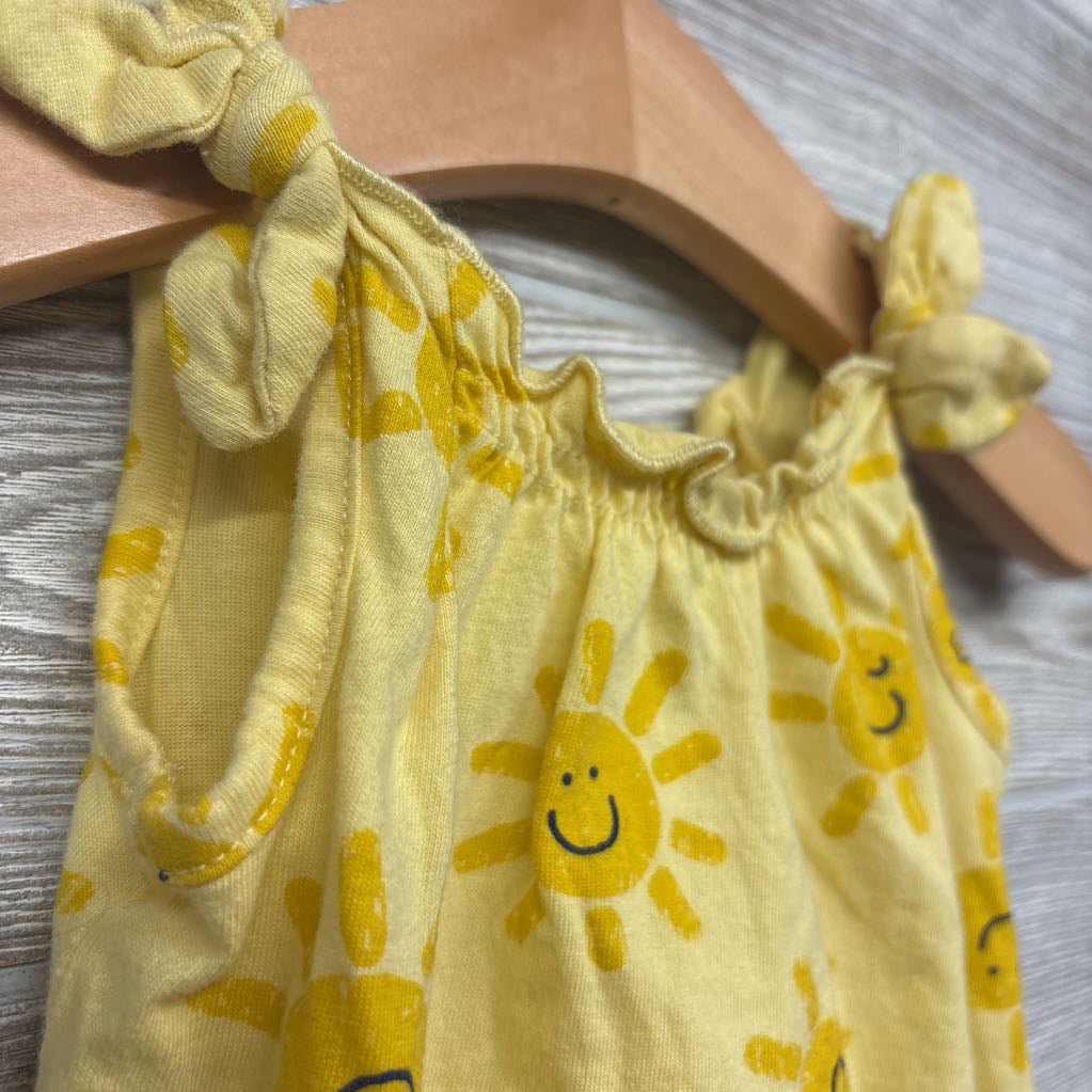 Tank Romper Suns Lettuce Trim 3-6M
