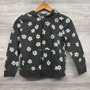 Full Zip Hoodie Flowers 10-12