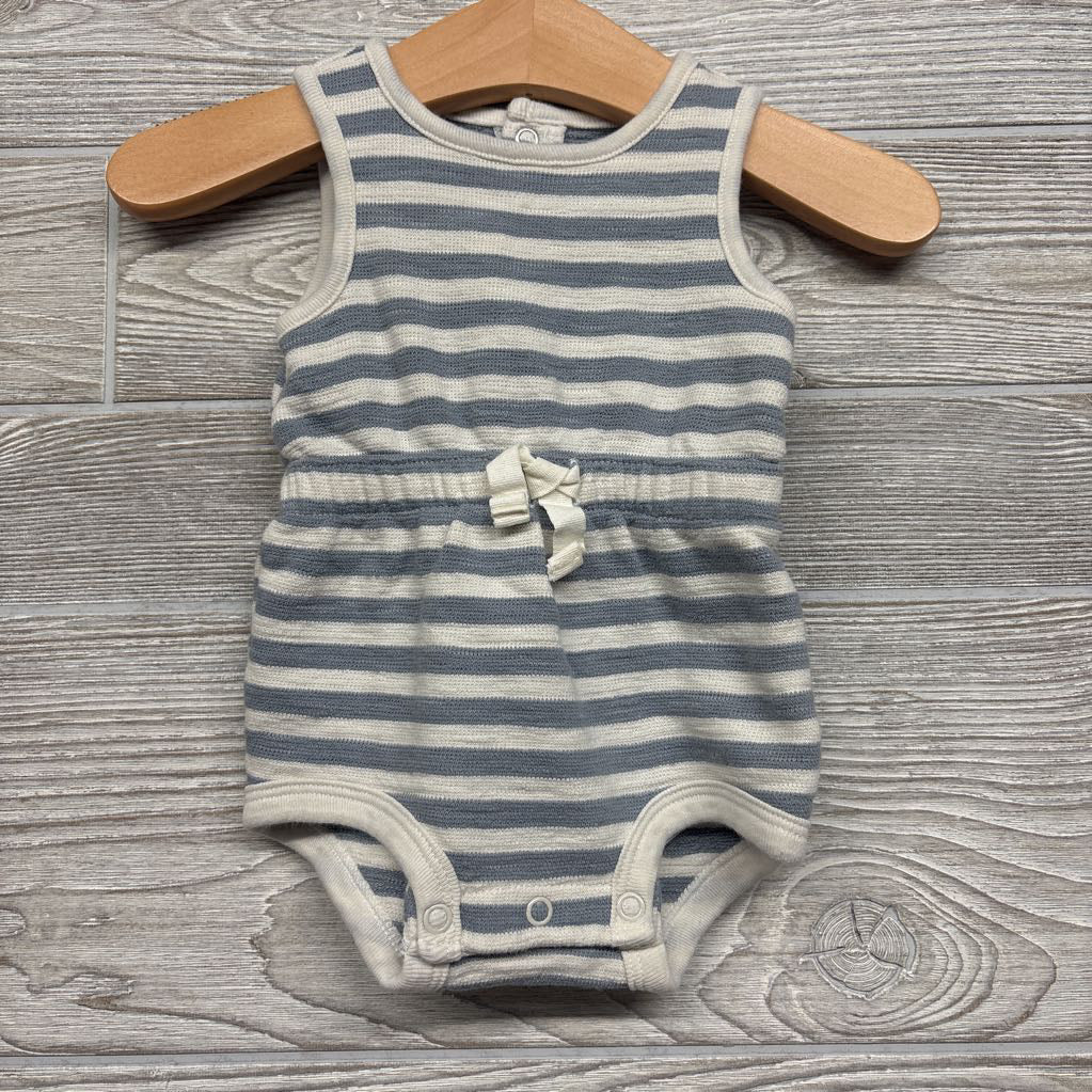 Tank Romper Stripes Bow 3M