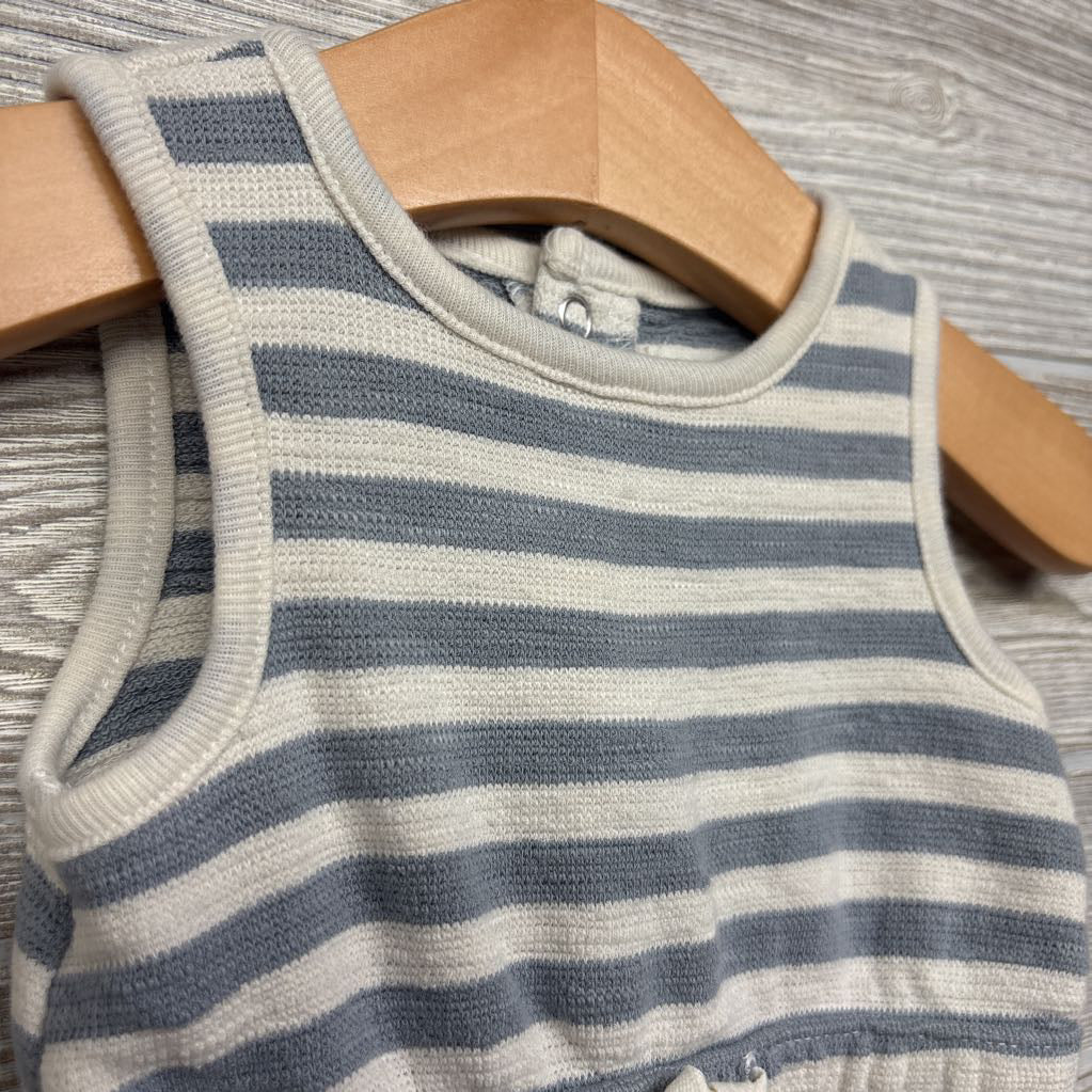 Tank Romper Stripes Bow 3M