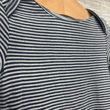 LS Purely Soft PJ Gown Stripes NB