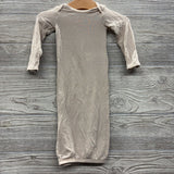 LS Purely Soft PJ Gown Stripes NB