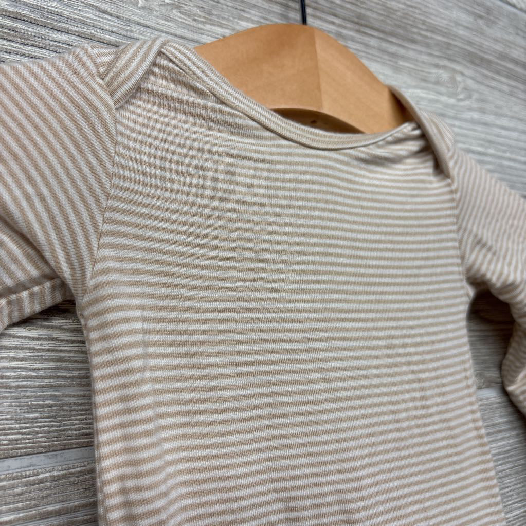 LS Purely Soft PJ Gown Stripes NB