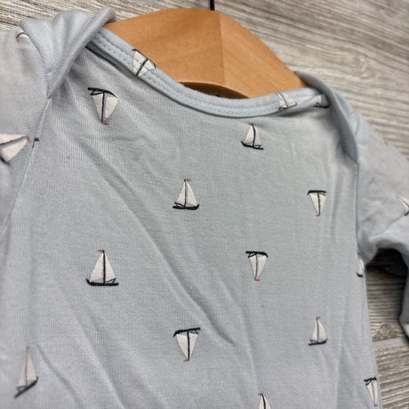 LS Purely Soft PJ Gown Sailboats NB