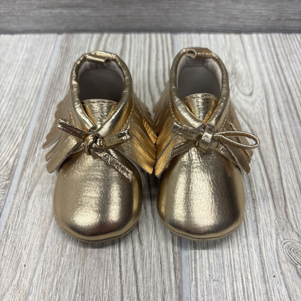 Metallic Fringe Moccasins 1c