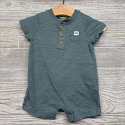 Henley Shorty Romper Van 3M