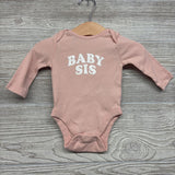 LS Bodysuit Baby Sis 0-3M