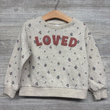 Crewneck Loved Flowers 4T